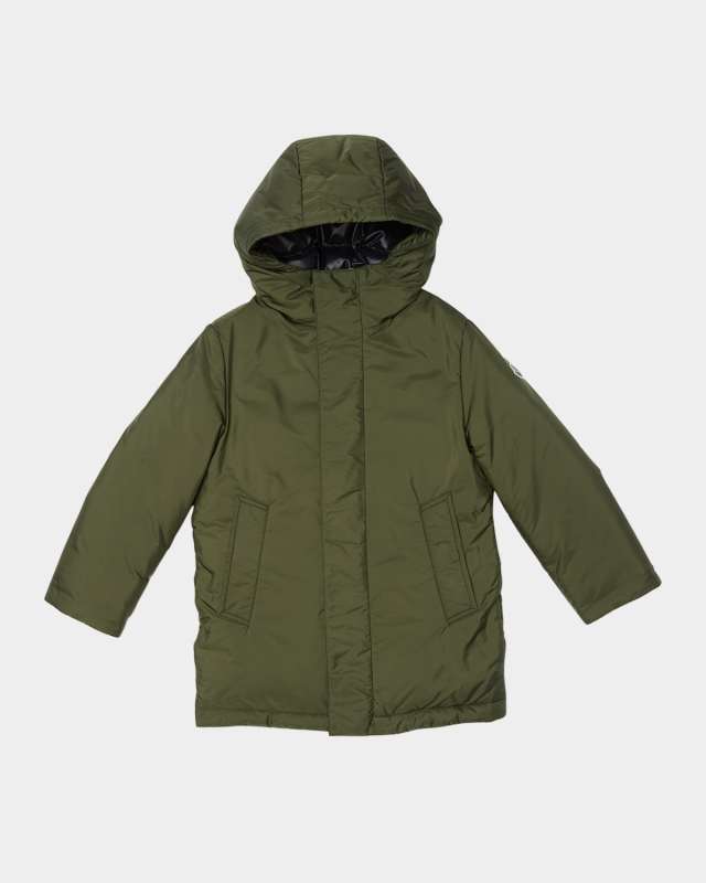 Boy's Gesudar Water-Resistant Hooded Parka Coat, Size 12-